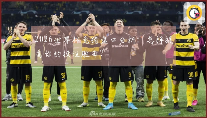 2026世界杯竞猜盘口分析：怎样提高你的投注胜率？